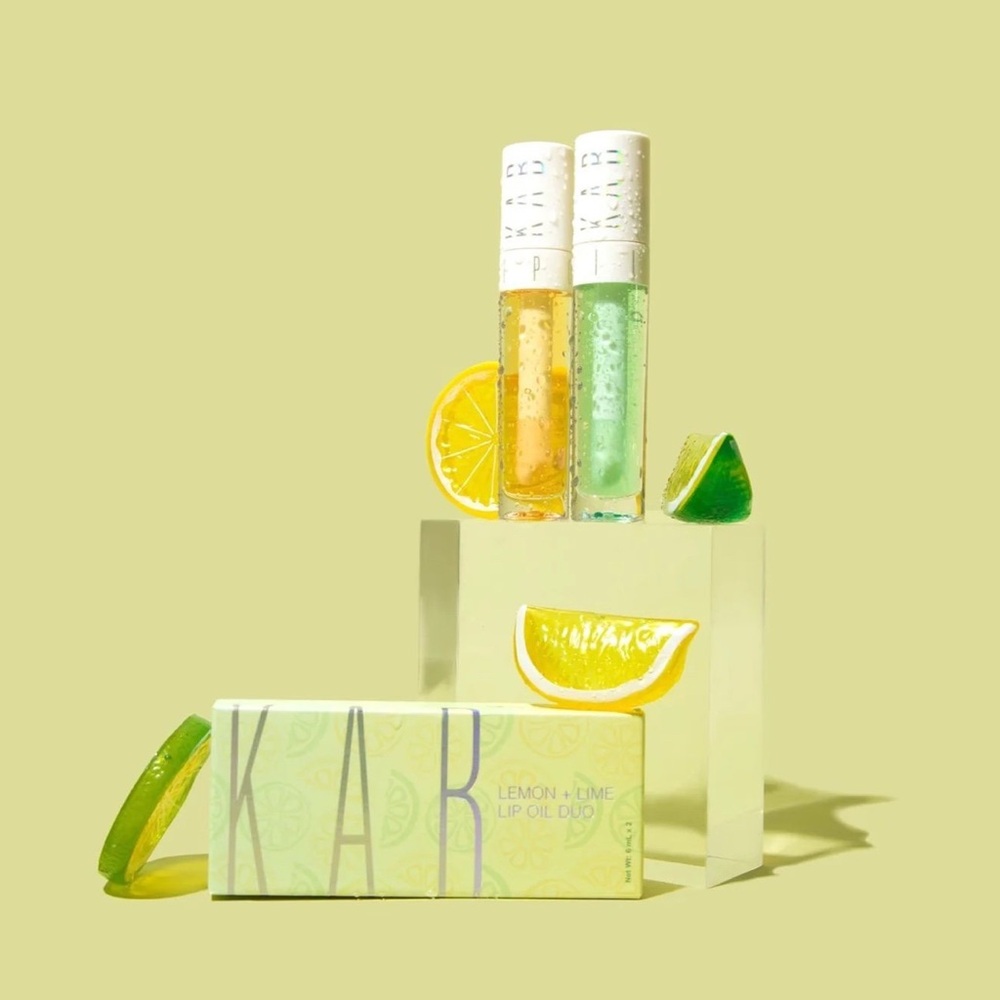 KAB Lemon & Lime Lip Oil Set - Picture 4 of 7